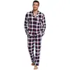 A-navyRed Stripe Plaid