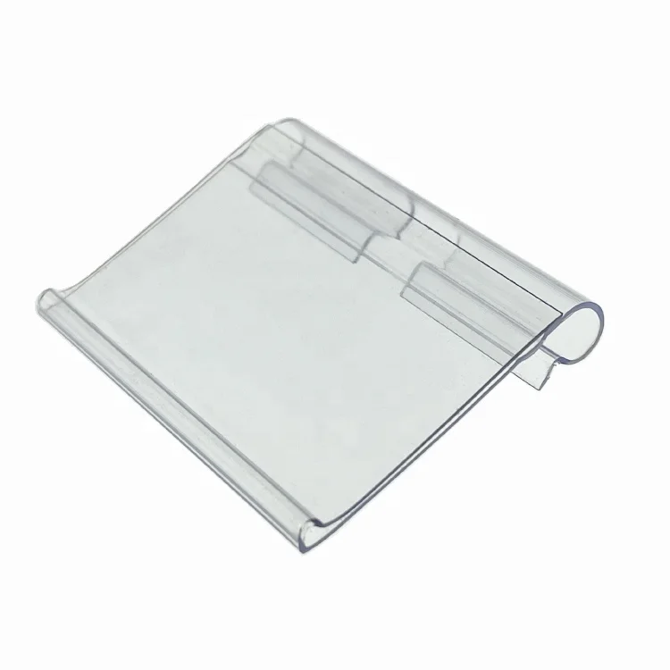 Supermarket Price Tag Label Holder Pvc Upc Shelf Strips Durable Label