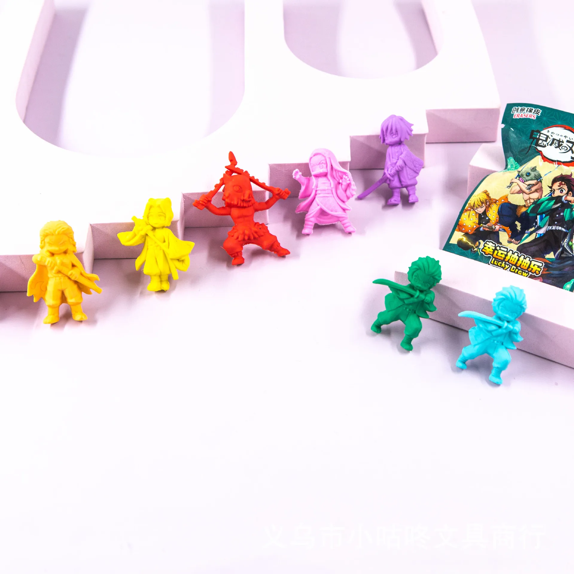 Истребитель демонов аниме ластик сумка для слепых креативные Канцелярские Товары детей Tanjiro Nezuko