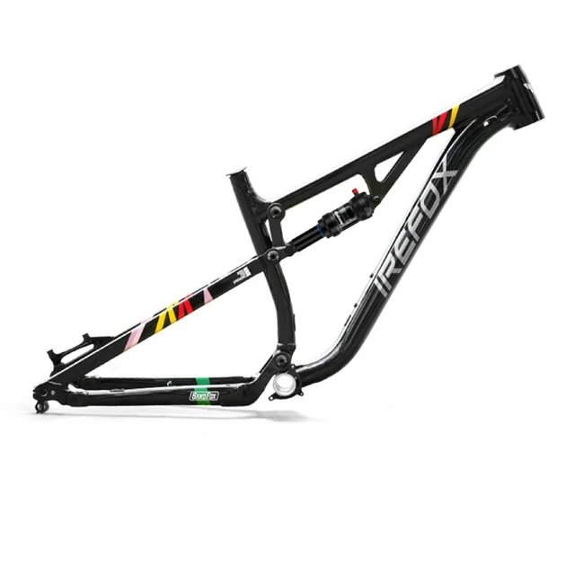 Aluminum Alloy Full Suspension Mountain Bike Frame 27.5 Inch Downhill DH AM 190mm Softtail Rear Shock MTB Bicycle Frame