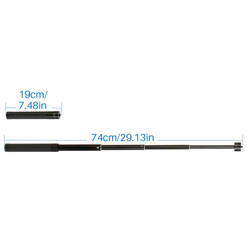 Barre Extension Telescopique Pour Feiyu Pocket 3 - Perche Selfie Longue Pour Gimbal