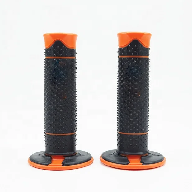 Мотоциклетные запчасти REALZION, оптовая продажа, оранжевые гелевые ручки 7/8 дюйма 22 мм для KTM DUKE 125 200 390