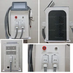 3 в 1 OPT RF PICO IPL 1064nm Picosecond Laser для спа Портативный лазерный диод оборудование для красоты 808 машина для удаления волос