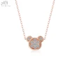 Oro rosa macizo de 18 quilates