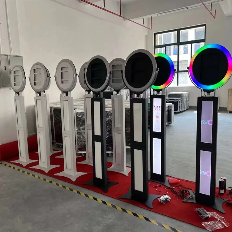 Hot Sale Ipad Photo Booth Shell Stand Selfie Handheld Roamer 12.9 Ipad