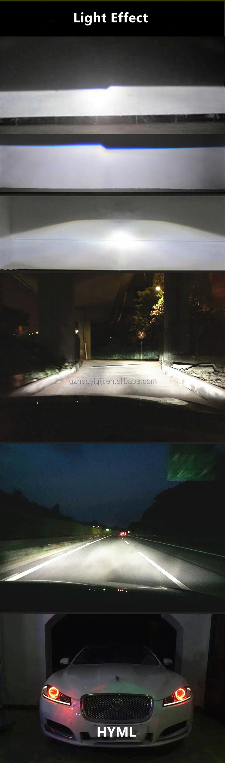 Hyml 2.5 Inch 35w 55w Bi Xenon Koito Projector Lens With Blue Coating