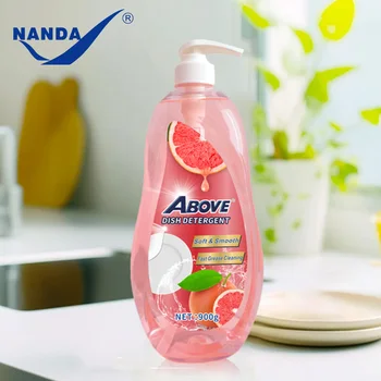 Kitchen Cleaning Multipurpose Grapefruit Flavored Dishwashing Detergent Liquid