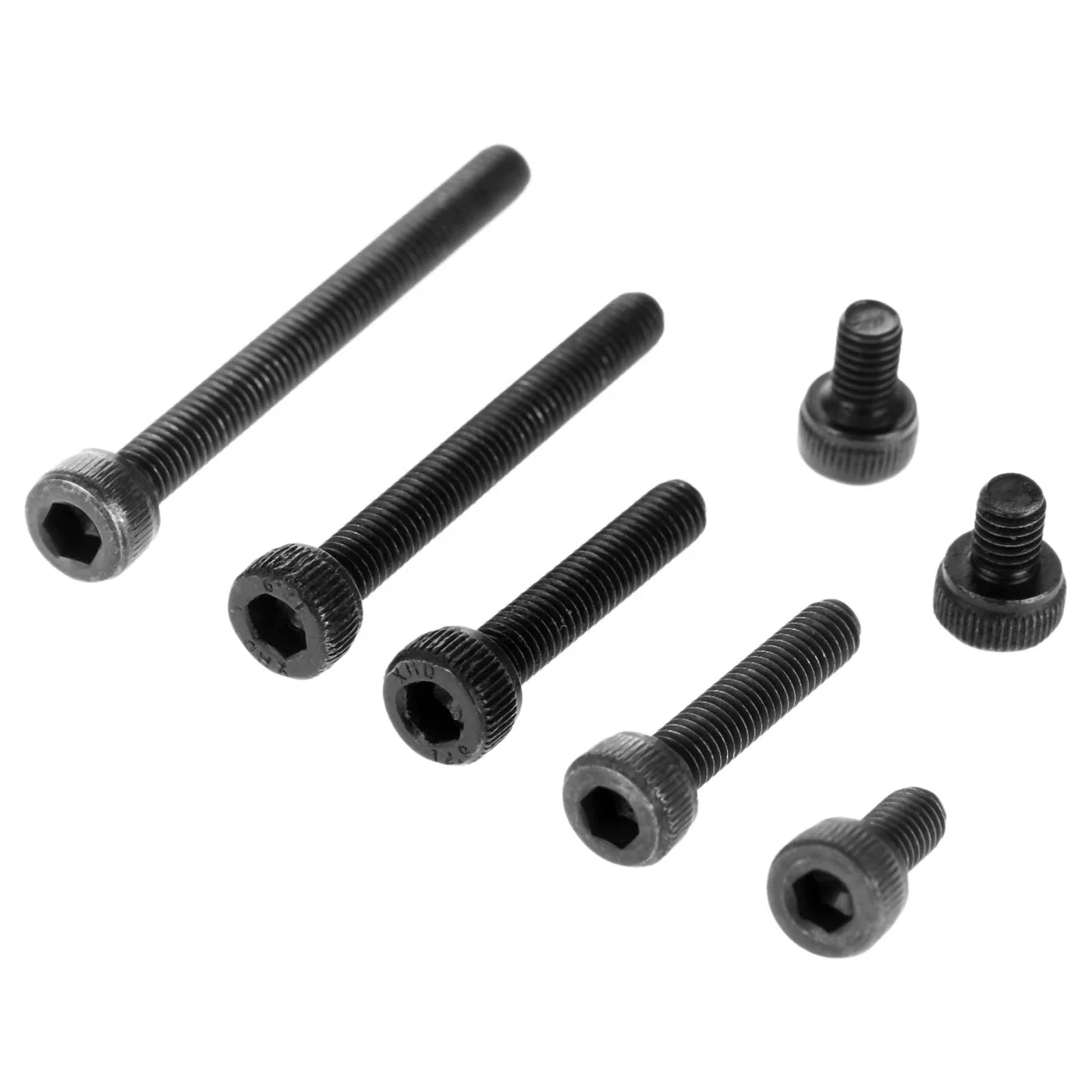 Set Di Viti A Testa Cava Esagonale Forate Passanti M3 M4 M5 M6 M8 M10 M12 (lunghezze 5-60mm)