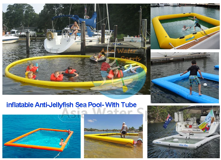 Inflatable Swimming Enclosure Portable Floating Pool