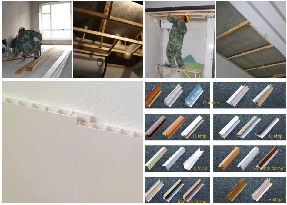 Waterproof Hot Stamping Foil Plastic 3D Design Sheets Pvc Film Ceiling Boards Tiles Wall Panel Price