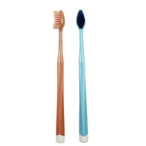 Wholesale Premium Quality Spiral Bristle Toothbrush With Curve Shape Head OEM Packaging
