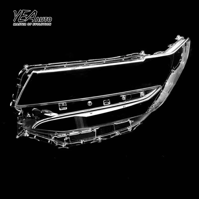 product yea auto car headlight cover lens glass for toyota alphard lens cover 2018   2021 pc lampshade clear shell-33