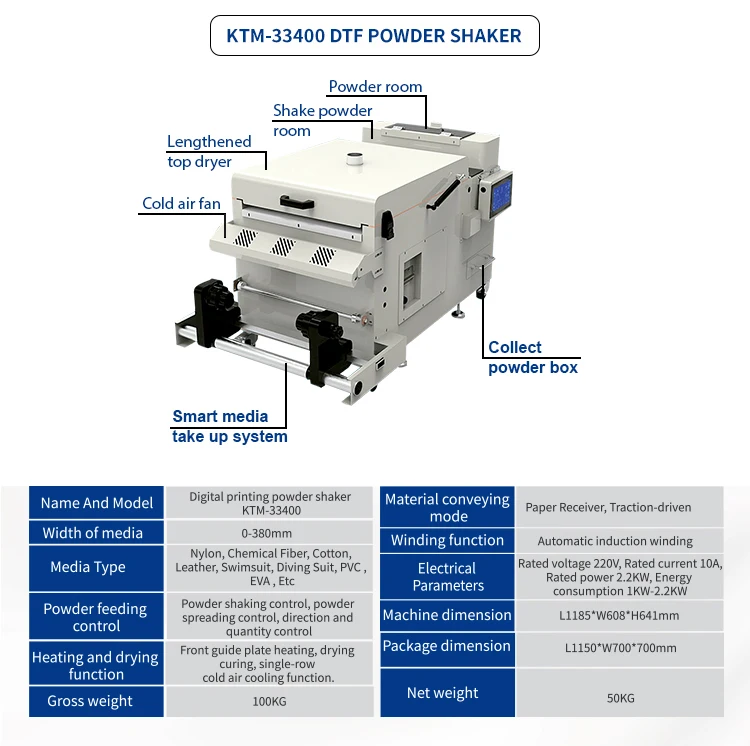 13" Single Head A3 Dtf Printer Direct To Film Print A3 Pet Film Printer ...