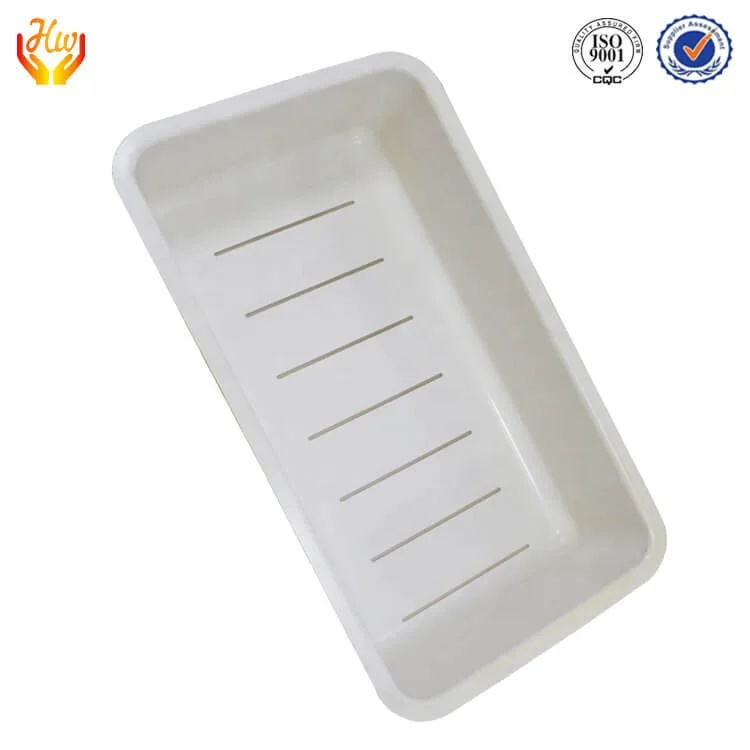 Custom Thick-sheet ABS Rectangular Plastic Food Grade Tray Vacuum Forming Plastic Tubs by Thermoforming Making Machine