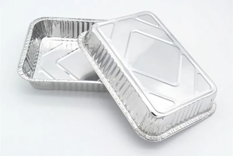 product tia cb55 high temperature resistant aluminium disposable keep warm food storage aluminium foil container 1200ml-7
