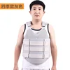 Busto y cintura con forma, gris para todas las estaciones.