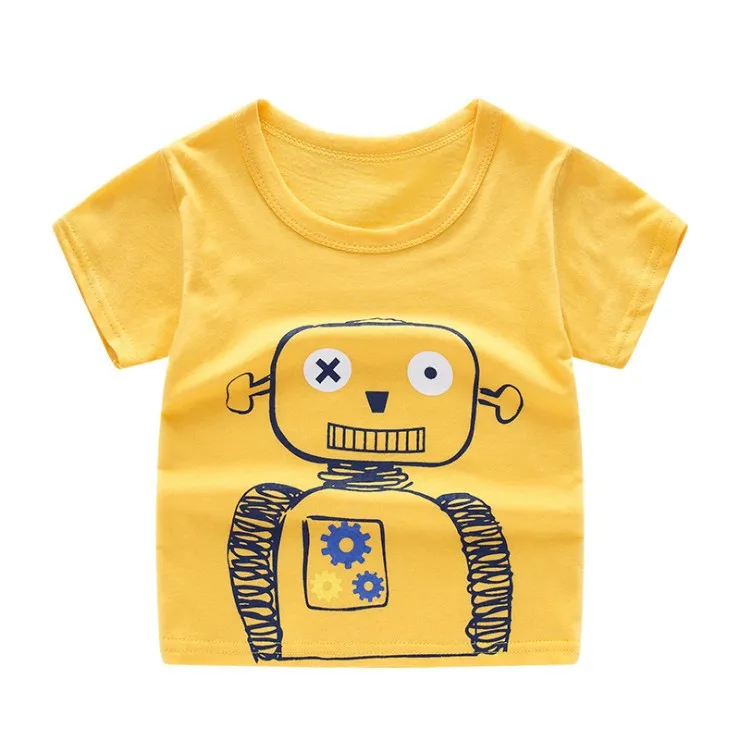 
 2020 лето детская футболка с коротким рукавом и юбка из хлопка для девочек комплект платья из двух частей, платье От 1 до 4 лет детская одежда с рисунком из мультфильма; Юбка для девушек  