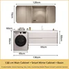 130Pure Acrylic Integrated Basin + Smart Mirror Cabinet