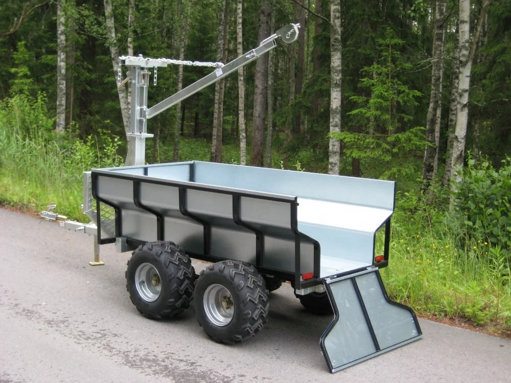 Sinolink Farm Atv Log Trailer with Grapple