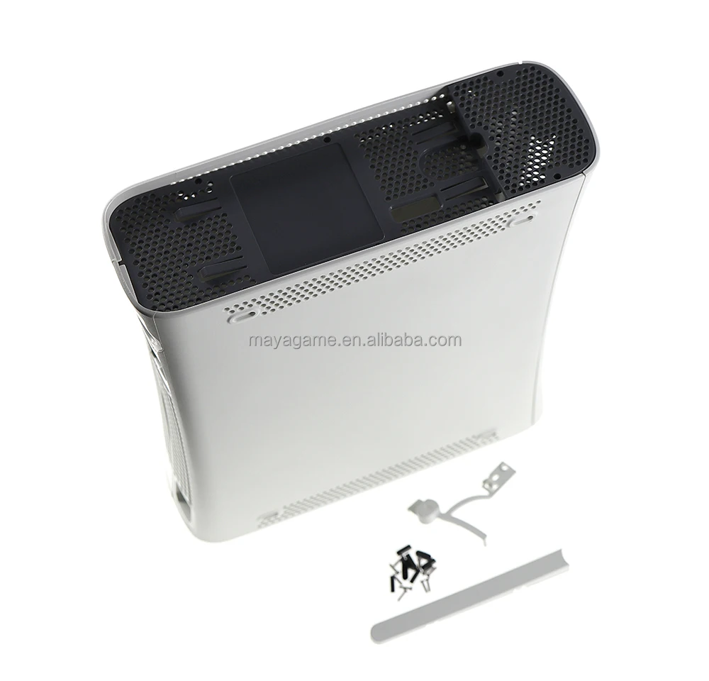 5sets Full Housing Case For XBOX360 Fat Console Black White Color For XBOX  360 Fat Console