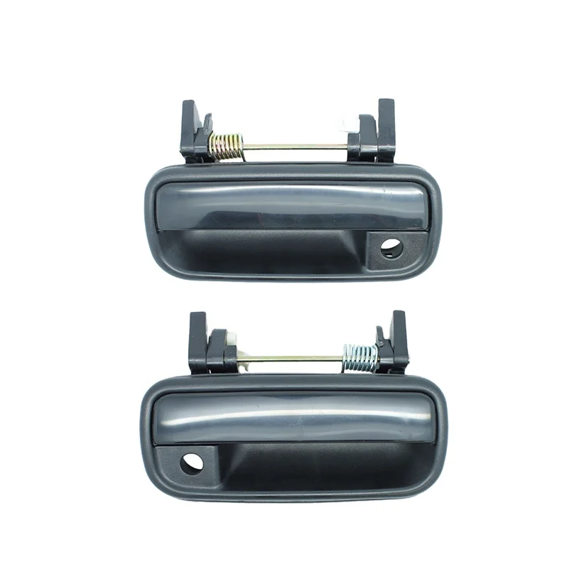 Black Outside Door Handles Pair Front Left For Toyota Truck 89-95 4 ...