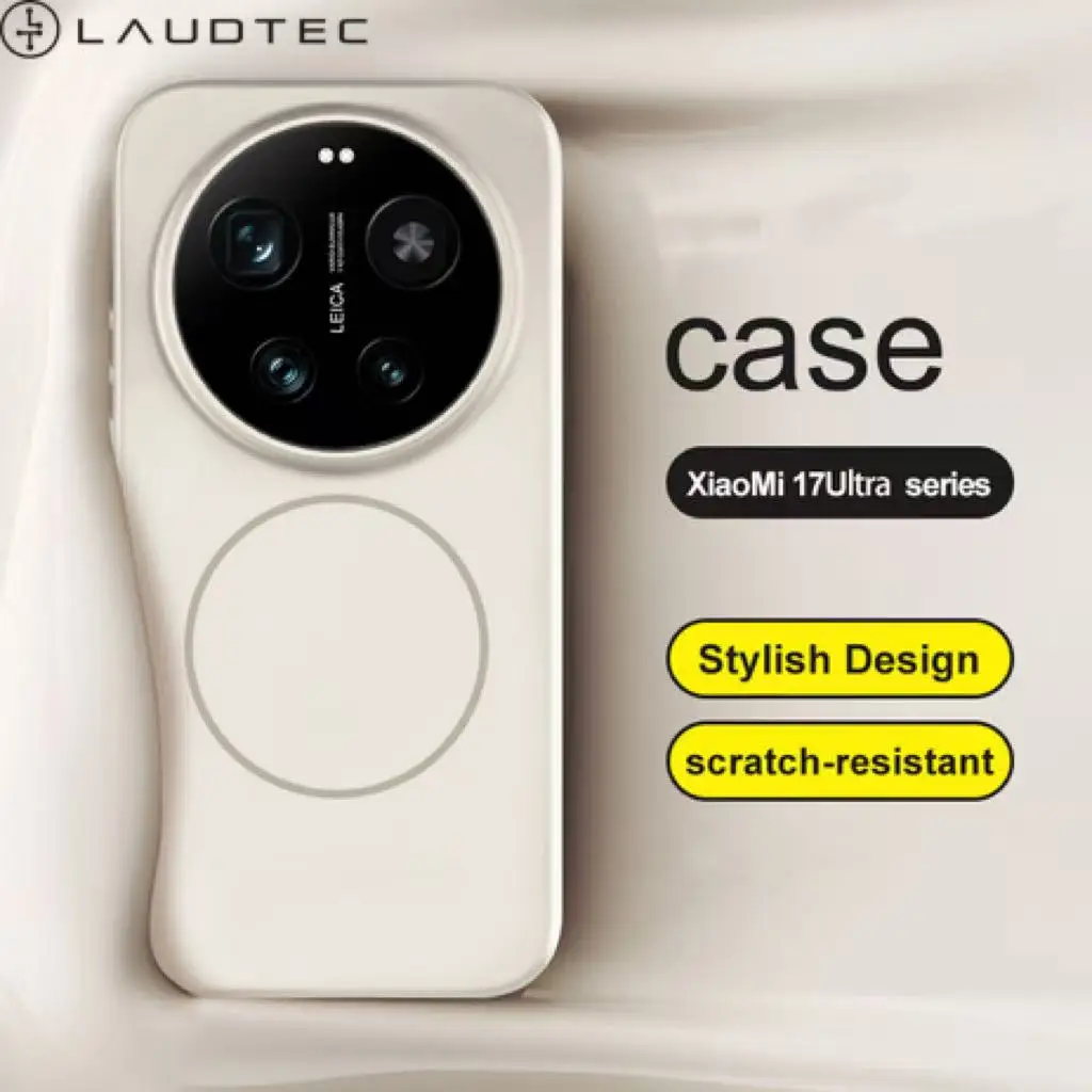 Funda dura esmerilada magnética serie Shell Laudtec para Xiaomi 17 Ultra, venta al por mayor OEM/ODM/Personalizable