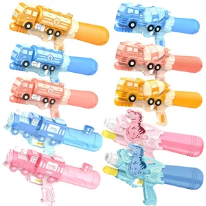 43 cm Dinosaur Gun Toys Juguetes Para Los Ninos Shooting Distance 6 to 7 Meters 750 ml Plastic Water Shoot Gun