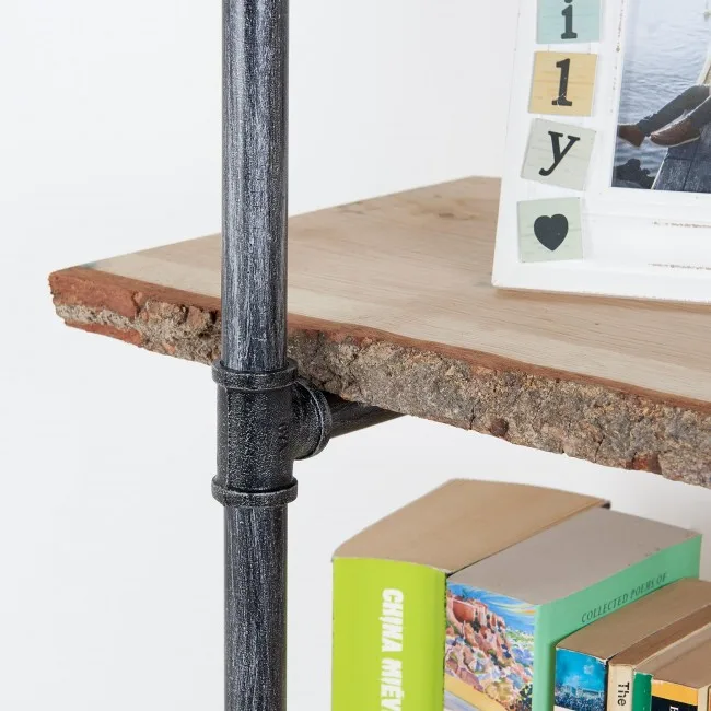 Кронштейны сверхмощные 2 3 слоя многоуровневый Декор деревенский Металл Сталь плавающий монтаж чугунный промышленный настенный кронштейн для полки трубы