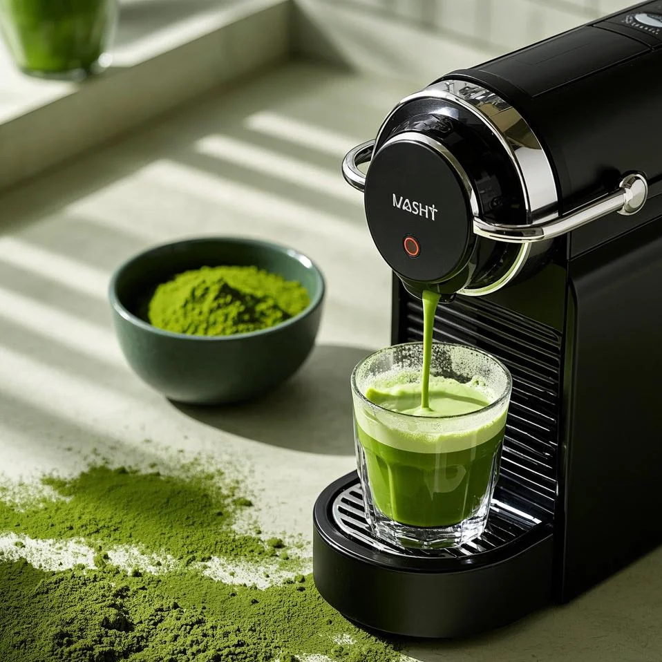 Matcha Coffee Pods Nespresso Uyumlu Saf Matcha Kapsül Çay