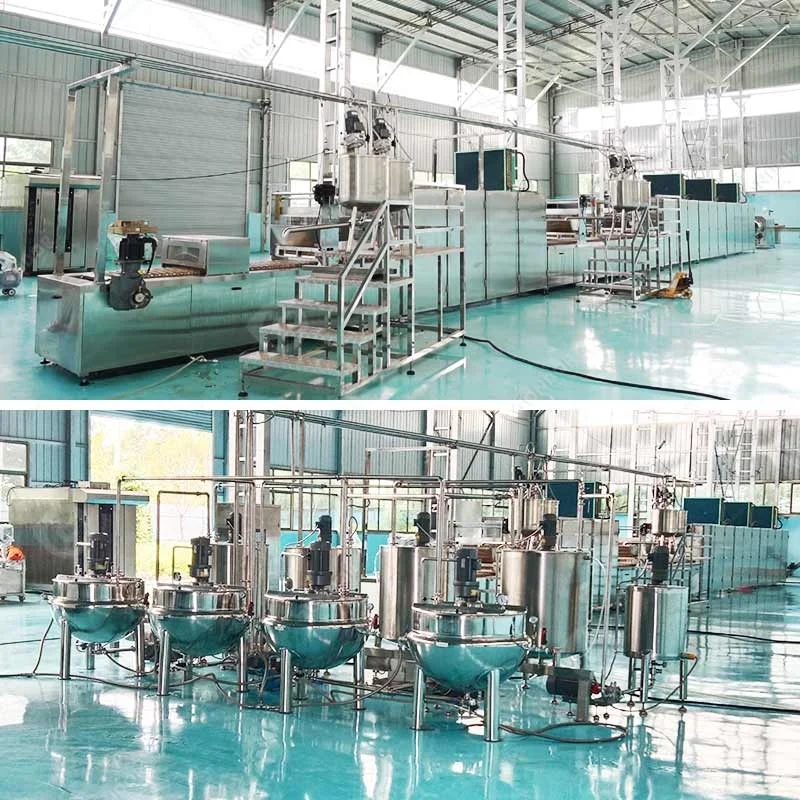 Medium Scale Gummy Large Scale Candy Eyes Production Line Gummy Process Machine a Bonbons Jelly