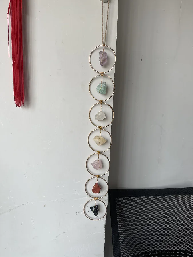 Необработанный кристалл драгоценный камень для дома бохо необработанная стена 7 чакр натуральные кристаллы лечебные камни домашний декор