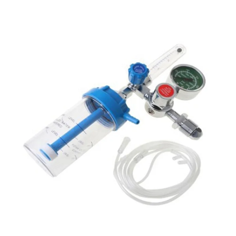 Low MOQ oxigen flow meter medical flow meter with air flow regulation valve