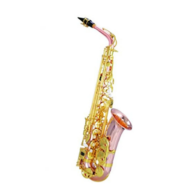 Pink Saxophone - Copper Alto Saxophone with Gold Lacquer