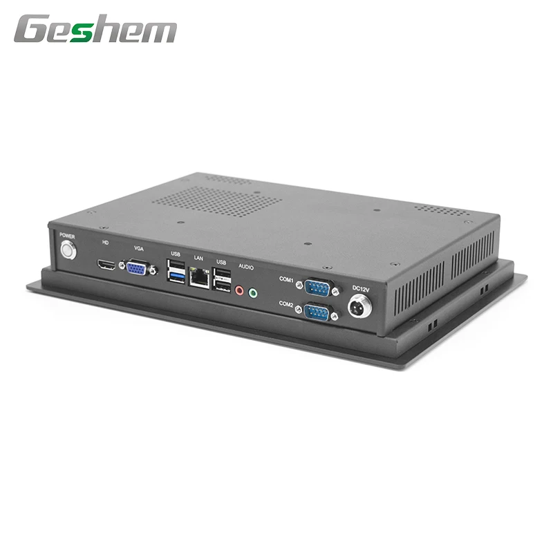 10 дюймов сенсорный экран все в одном ПК IP65 ЖК промышленный ПК RS485 RS232 промышленная сенсорная экранная панель ПК