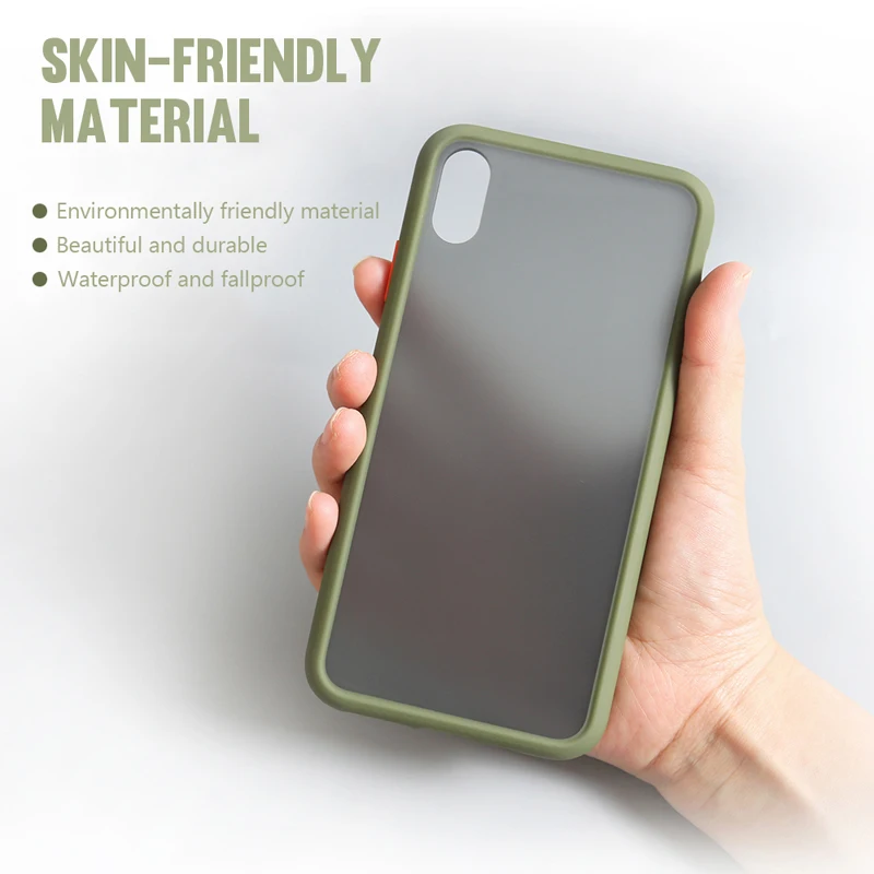 Skin Friendly Case for Realme X2 Pro Frosted Hard PC Cover