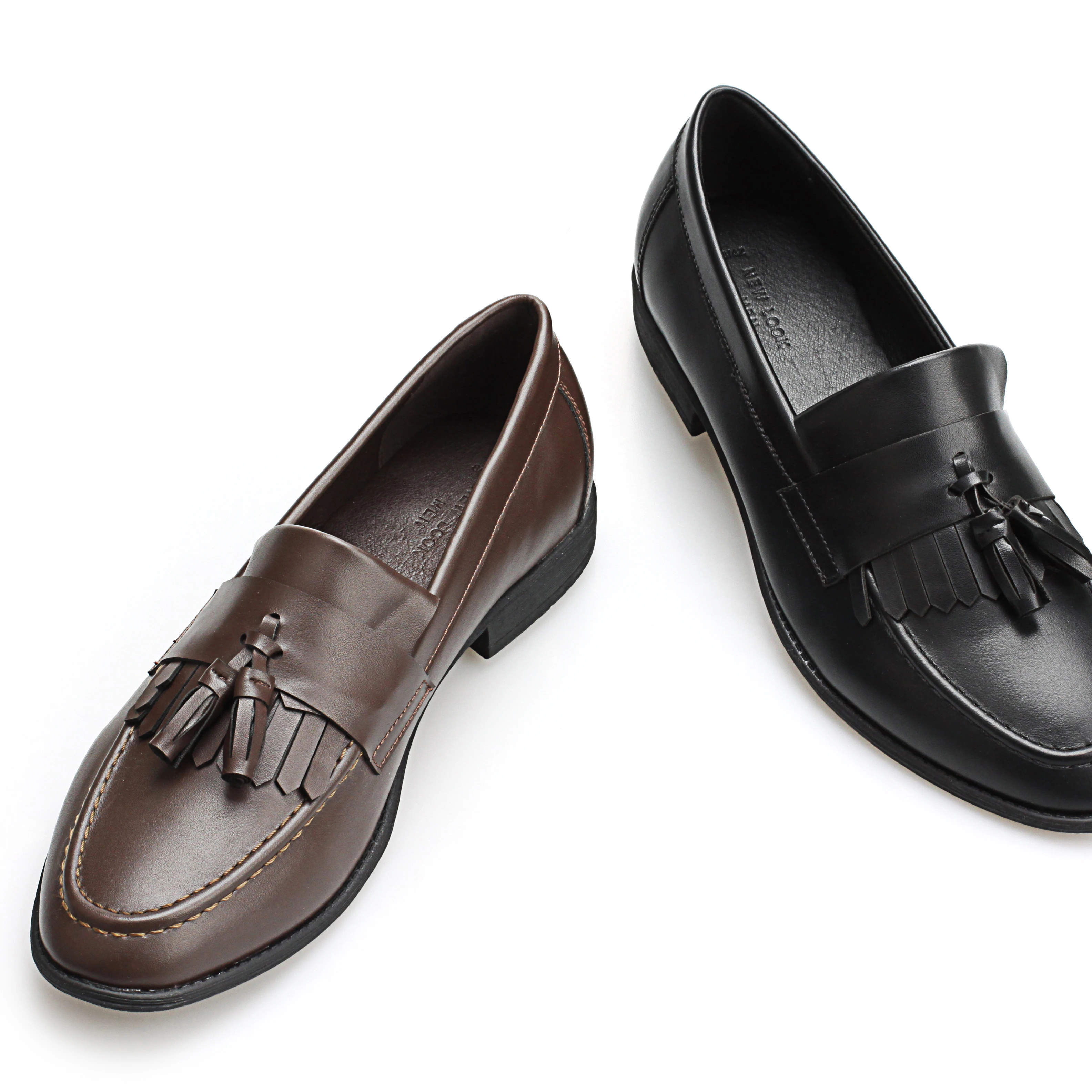 Amazon.com: Zapatos de vestir de los hombres de cuero genuino Oxford  Clásico Formal Causal Zapatos del dedo del pie redondo con cordones  mocasines caminar negocios Oxford, Negro, 12 : Ropa, Zapatos y