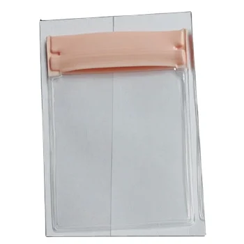 Custom Jewelry Packaging Bag Biodegradable ,PVC Clear Mini Zipper Pouch Jewelry /Necklace Zipper Bag
