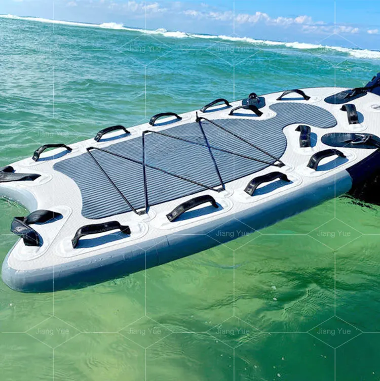 Factory Price Rescue Inflatable Pontoon Boat Dive Heavy Duty Large ...