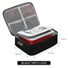 D3 Negro 3 capas con cerradura