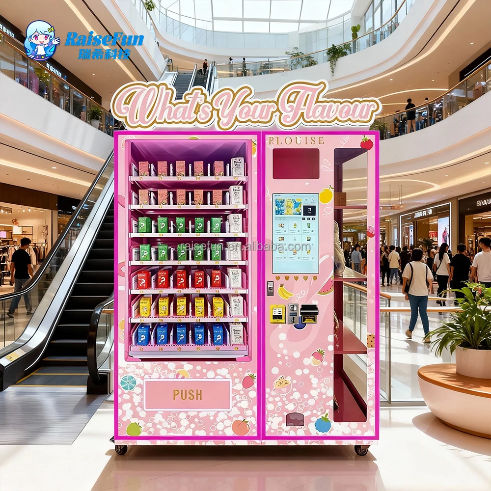 product smart beauty vending machine 24 hours self service touch screen automatic cosmetic hair eyelash nail makeup wig lash-1