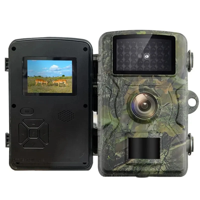DH1 Hunting Camera 1080P Video 16MP Wildlife Trail Camera IP66 Motion  Detect Infrared Night Vision Animal Surveillance Camera