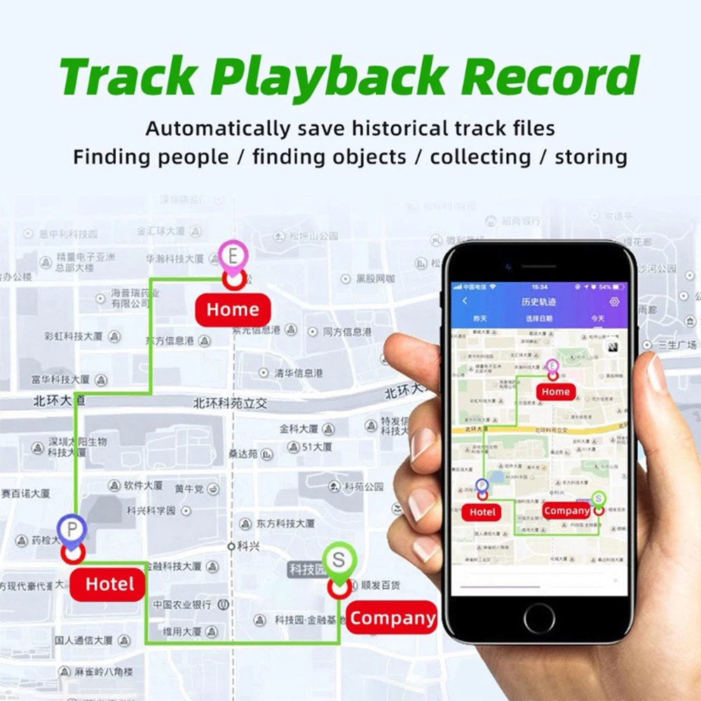 GF22 мини GPS трекер в реальном времени Автомобильный SOS Mini Магнитный черный портативный автомобильный отслеживающее устройство TF