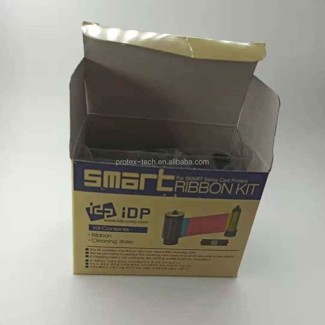 IDP Smart 650634 YMCKO Ribbon - 250 Prints/roll for IDP Card Printers