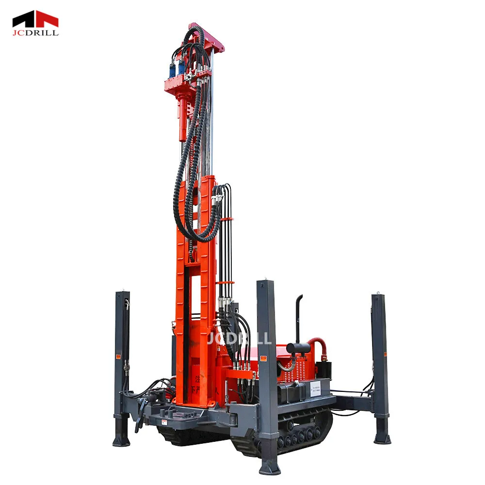 Jcdrill 200m Deep Hydraulic Water Well Borehole Drilling Rig Machines ...