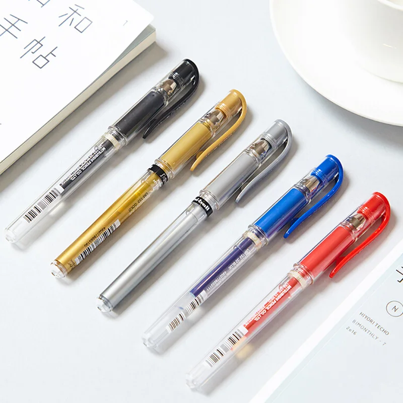 Wholesales Uni Gel Pen UM-153 Signo Pens 1.0 mm Japan Black Blue Red Silver  Gold White Color