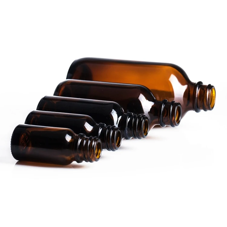 5ml 10ml 15ml 20ml 30ml 50ml 100ml Empty Amber Round Mist Spray Glass Perfume Bottle Essential Oil Glass Bottle