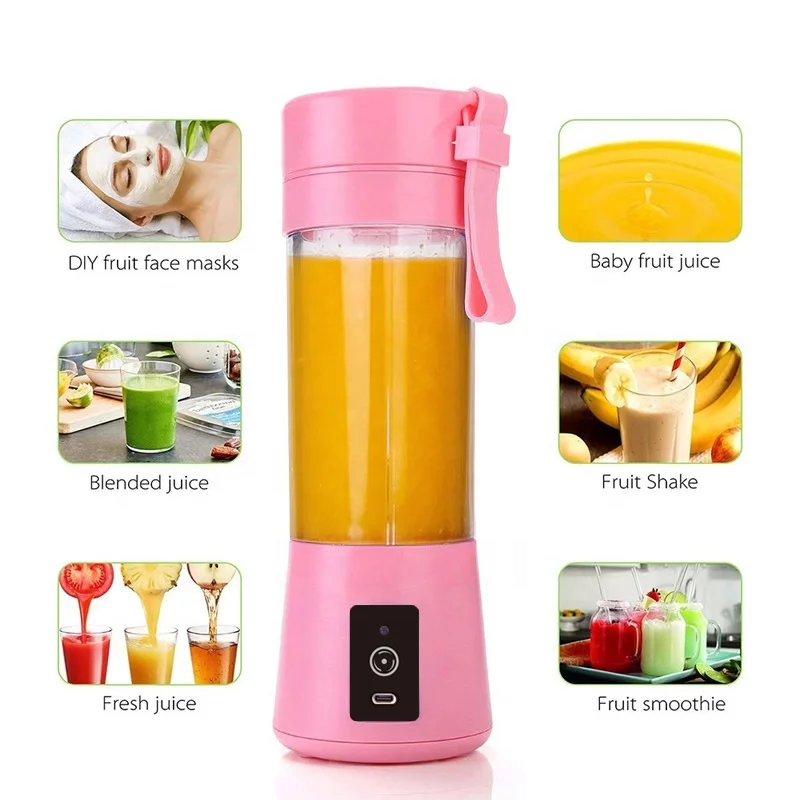 2019 Home Application Battery Operated Usb Charging Portable Blender Mini Baby Food Juicer Blender
