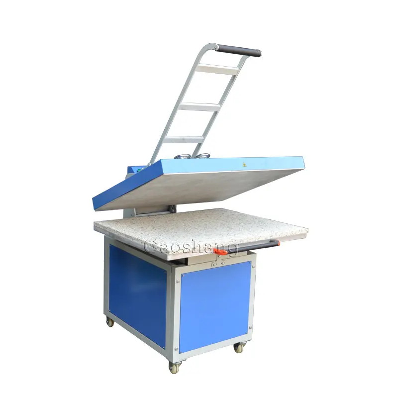 Gaoshang Factory Accept Size Custom Large Format 50X70 60X80  80 X 100 Manual Home Heat Press Machine factory
