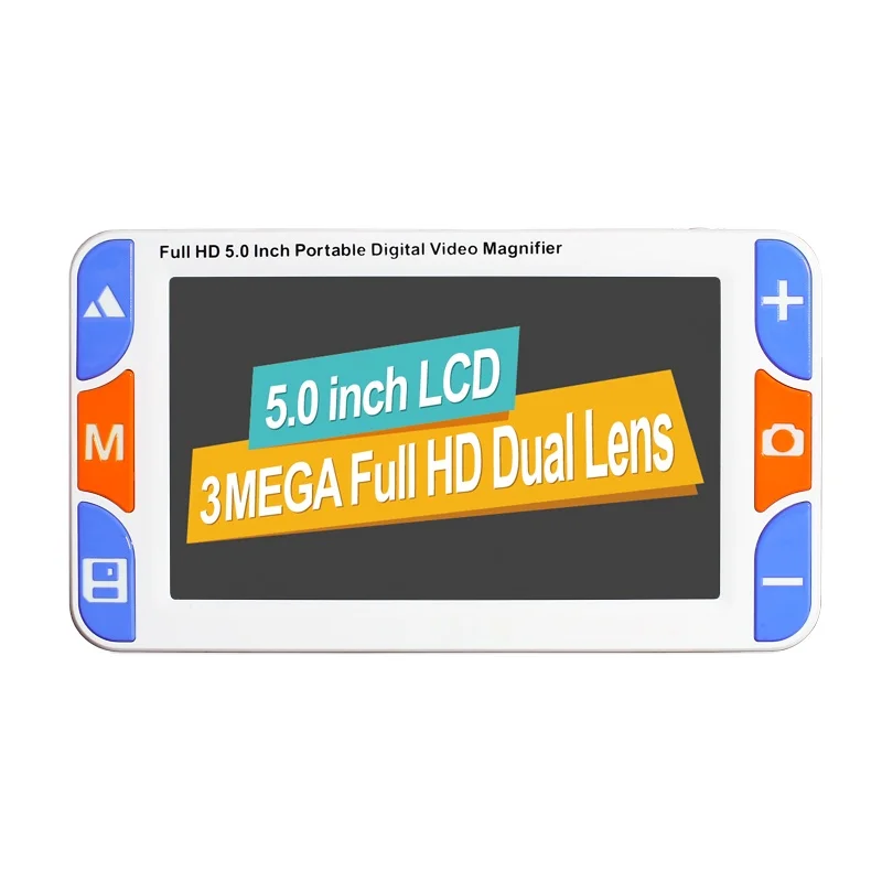 portable digital video magnifier 5 inch hd colorful lcd screen