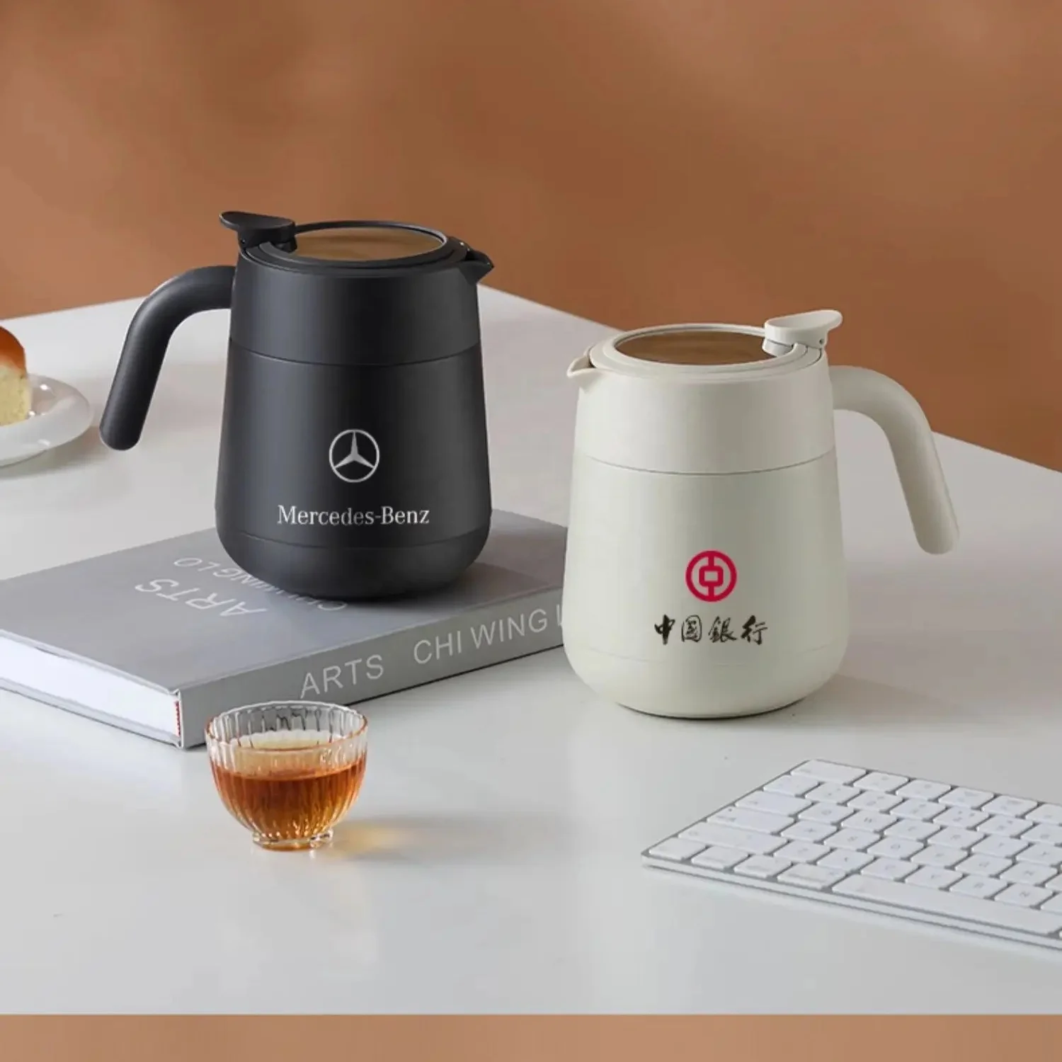 800ml Portable Coffee Teapot with Tea Infuser 316sus